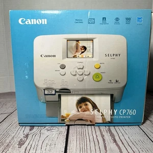 Canon Selphy CP760 Compact Photo Thermal Printer New Open Box - Picture 1 of 8