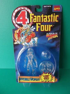 Fantastic Four Invisible Woman Clear Action 5"IN FIGURE TOY BIZ - Picture 1 of 7