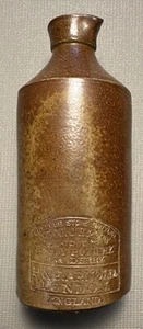 1800’s Salt Glaze Bottle - 8 oz - “P & J ARNOLD LONDON” - Picture 1 of 10