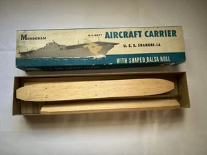 Monogram Model Ship US Navy Aircraft Carrier U.S.S. Shanghai-La - Picture 1 of 8