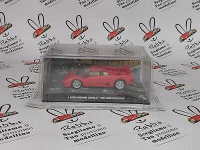 DIE CAST 1/43 " LAMBORGHINI DIABLO - DIE ANOTHER DAY " 007 JAMES BOND - Immagine 1 di 4
