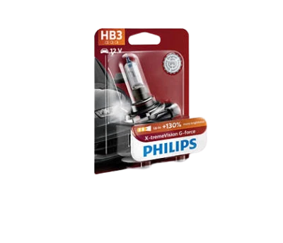 PHILIPS PH-9005XVGB1 (single bulb) X-tremeVision G-force HB3 12V 60W - Image 1 of 3