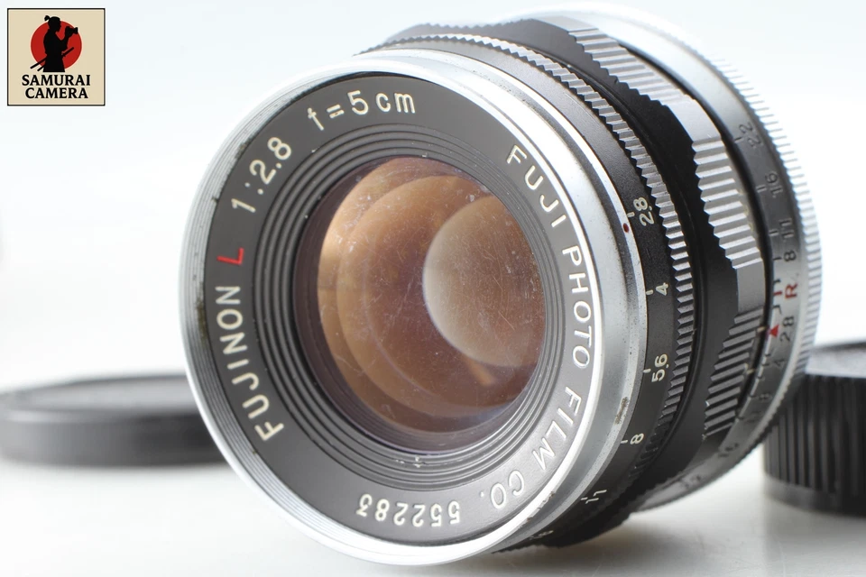 🎄[Near MINT] Fuji Fujifilm Fujinon L 50mm 5cm f/2.8 Lens Leica L39 From JAPAN - Image 1 of 4