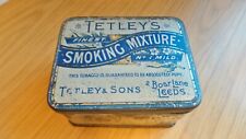 Uncommon Tetley's Finest Smoking Mixture Tin - Finest No1 Mild - Boar Rd Leeds