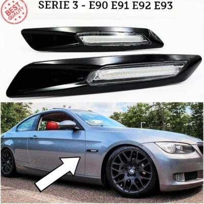 2 FRECCE Laterali 18 LED per Bmw Serie 3 E90 E91 E92 E93 100% CANBUS - Immagine 1 di 4