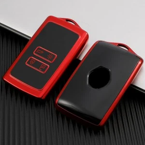 TPU Car Key Cover Case Holder For Renault Megane Koleos Kadjar Captur Espace - Foto 1 di 13