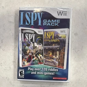 I Spy Game Pack Ultimate I Spy & I Spy Spooky Mansion Nintendo Wii, 2011 Sealed - Picture 1 of 5