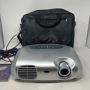 Epson PowerLite S1+ LCD Projector with CD, Cords, and Carrying Case - Picture 1 of 10