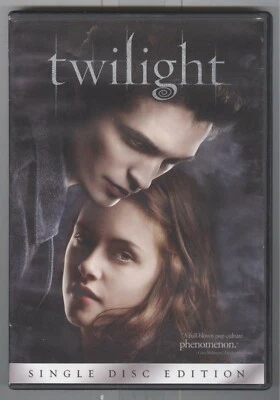 Twilight (2008  1-Disc DVD) Kristen Stewart Robert Pattinson Billy Burke Drama - Image 1 of 3