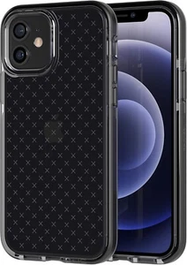 Funda Original Tech21 Evocheck AntiGerm 12 ft Caída iPhone 12/12 Pro - Negra Ahumada - Imagen 1 de 8
