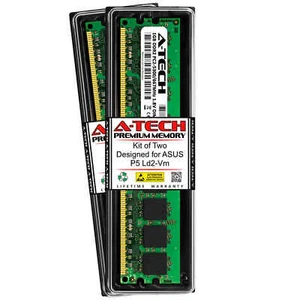 2GB 2x 1GB PC2-5300 DDR2 667 MHz Memory RAM for ASUS P5 LD2-VM - Picture 1 of 3