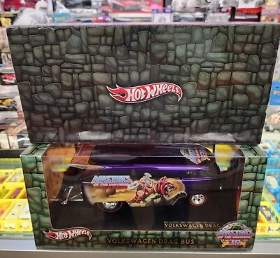 Autobús de arrastre Volkswagen 30 aniversario Hot Wheels Masters of the Universe 1/18 sin usar, en caja Foto 1 de 4