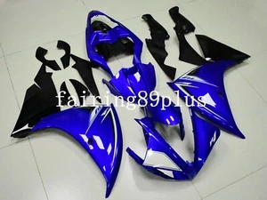 Blue Black ABS Injection Bodywork Fairing Kit Fit for YZF 2009 2010 2011 R1 N25 - Picture 1 of 7