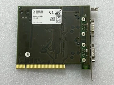 ESD PCI200/CIBD32 C.2021.04 Rev 1.1 RS232 2 Port Communication Card Used - Image 1 of 4