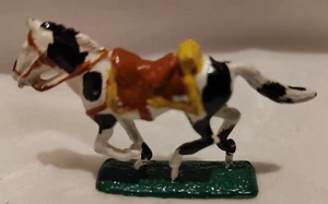 Vintage Metal Horse Cavalry Lead Paint 1980's Gaming (B3) - Picture 1 of 14