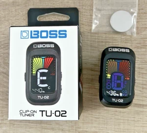 Boss TU-02 Clip On Chromatic Guitar Bass Tuner - Open Box - Picture 1 of 9