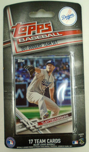 Los Angeles Dodgers 2017 Topps Baseball Team Set Sealed