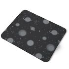 Mouse Mat Pad - BW - Space Planets Saturn Laptop PC Desk Office #38788