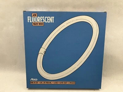 Abco FC16T10/WW NIB 40W Circuline Fluorescent Lamp See Pics #C7 - Image 1 of 4