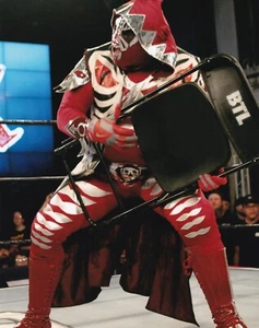 LA PARK LA PARKA ORIGINAL UNSIGNED 8X10 PHOTO MLW CMLL AAA WCW XPW CHAMP D - Afbeelding 1 van 1