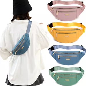 Bolso bandolera de cintura Oxford de gran capacidad para mujer con correa ajustable de viaje - Imagen 1 de 19
