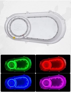 W/RGB Lights Outer Clutch Cover Clear for Polaris RZR 570 XP 1000 Ranger 2207124 - Picture 1 of 4