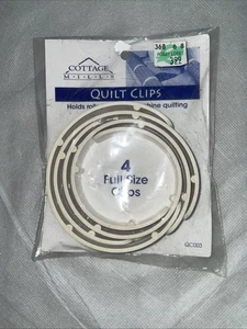 Cottage Mills Round Quilt Clips Holds Rolled Quilt For Machine Quilting - Picture 1 of 2