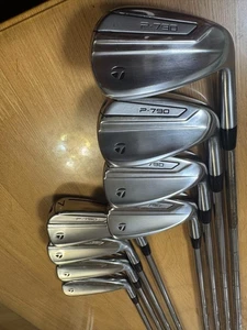 TaylorMade P790 2019 Iron Set 8pcs 4-Pw,Aw Flex S Stiff Dynamic Gold 120 S200 - Picture 1 of 8