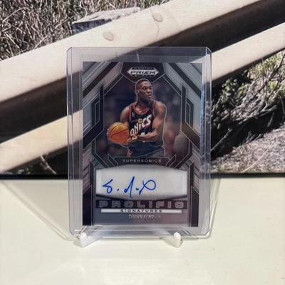 2024-25 Panini Prizm Black Shawn Kemp Prolific Signatures Auto #PS-KMP - image 1 of 2