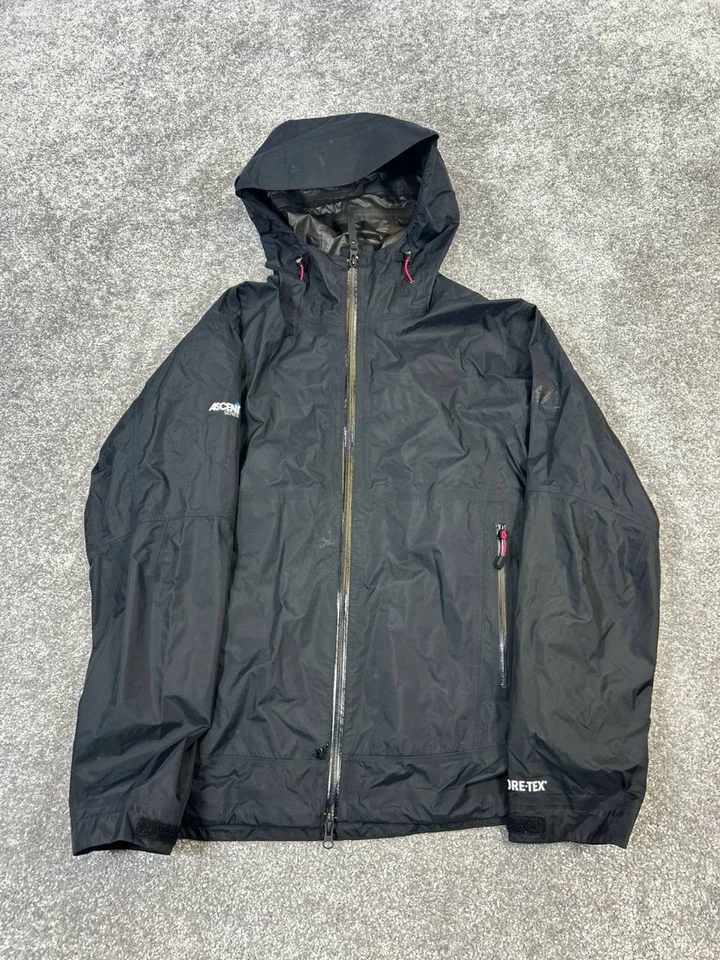 Chaqueta deportiva Eastern Mountain para mujer XL negra serie Gore-Tex Ascent cremallera completa * Foto 1 de 4