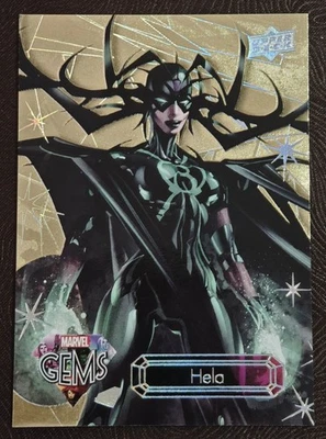 Upper Deck Marvel Gems #35 Gold 2016 07/10 Hela Foto 1 de 2