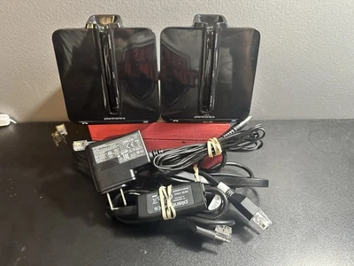 Lote de 2 - Auriculares Inalámbricos Plantronics CS540 C054 Cargador Base Power Dect 6.0 Foto 1 de 4