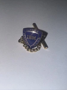 Vintage IBM Quarter Century Club Krawattennadel Anstecknadel Gold gefüllt - Bild 1 von 6