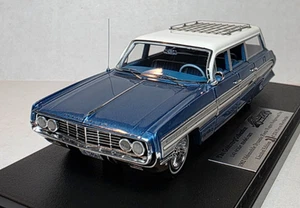 Goldvarg Collection 1:43 1962 Oldsmobile Dynamic 88 Fiesta Wedgewood Mist RARE!! - Picture 1 of 7