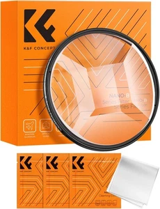 K&F CONCEPT 58/67/77/82mm Fractal Filter Rotatable Prism Lens Fractal Filter - Picture 1 of 35