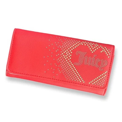 Cartera sin asas Juicy Couture roja con tachuelas nueva con etiquetas Foto 1 de 4