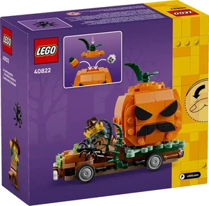 Ghost Pumpkin Pickup Truck - Picture 1 of 6