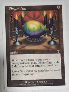Dingus Egg 7th Edition MTG Artifact x 1