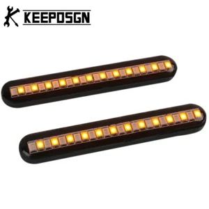 Motorcycle Strip Light Integrated Tail Brake Stop Turn Signal For Harley Touring - Picture 1 of 9