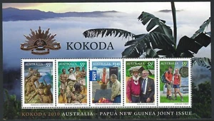 2010 Australia SG#3379 Kokoda PNG joint issues mini sheet mint MUH MNH - Picture 1 of 1