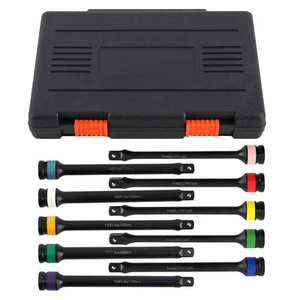 1/2" Drive Torque Extension Bar Set 10pc Lug Nut Torque Stick Set 42crmo - Picture 1 of 12