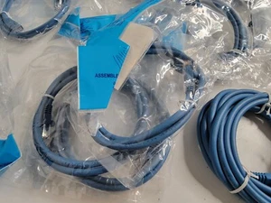 Ethernet Cables Bulk Lot 15+ Packages Blue 5-Foot Length High Speed New - Picture 1 of 11