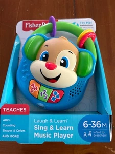 Fisher-Price Laugh & Learn Sing & Learn Music Player, Baby Early Learning - Picture 1 of 2