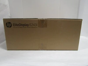 HP E243i EliteDisplay 24 inch Monitor 1FH49AA#ABA NEW SEALED SEE PHOTO FREE SHIP - Picture 1 of 7
