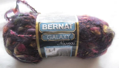 Bernat Galaxy Nouveau Super Bulky Yarn ~ #53330 Deep Space ~ 1.75 oz. - Image 1 of 4