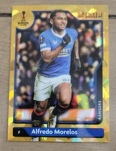 Alfredo Morelos 2022 Topps Merlin Gold Atomic Refractor /50 - Picture 1 of 2