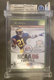 WATA GRADED 9.0 SEALED NCAA Football 2006 **ONLY THREE IN POPULATION** Xbox