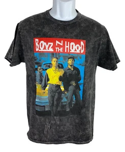 Camiseta Thirty Single Boyz N The Hood Talla M Negra Tie Dye Mangas Cortas - Imagen 1 de 4