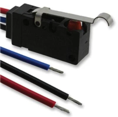 OMRON ELECTRONIC COMPONENTS Miniature Simulated Roller Lever, SPDT, 30V DC, 5A - D2VW-5L3-1M