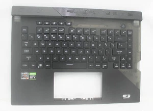 90NR0541-R31US0 Asus Palmrest Top Cover Rog Strix Scar 15 G533Qs-Ds9"GRADE A" - Picture 1 of 1